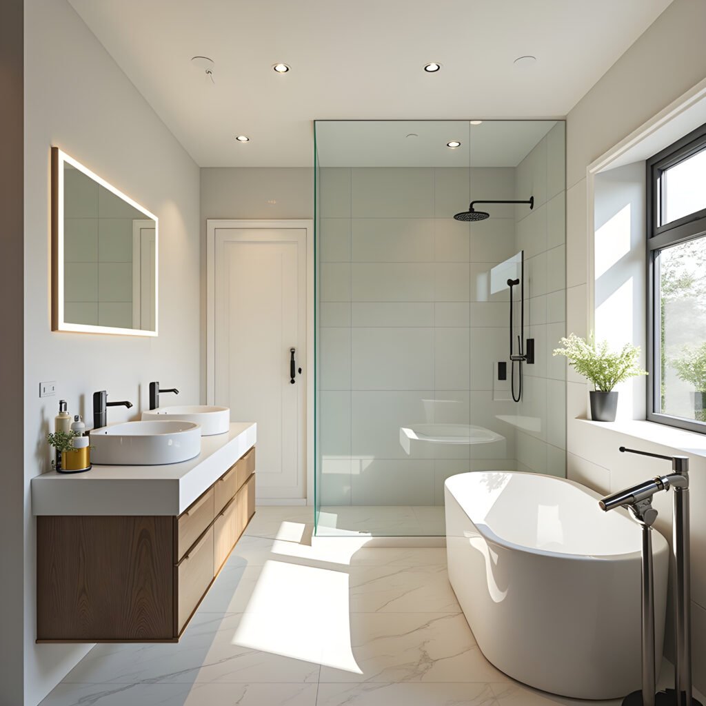 Beautiful bathroom fitting and installation in London and Surrey