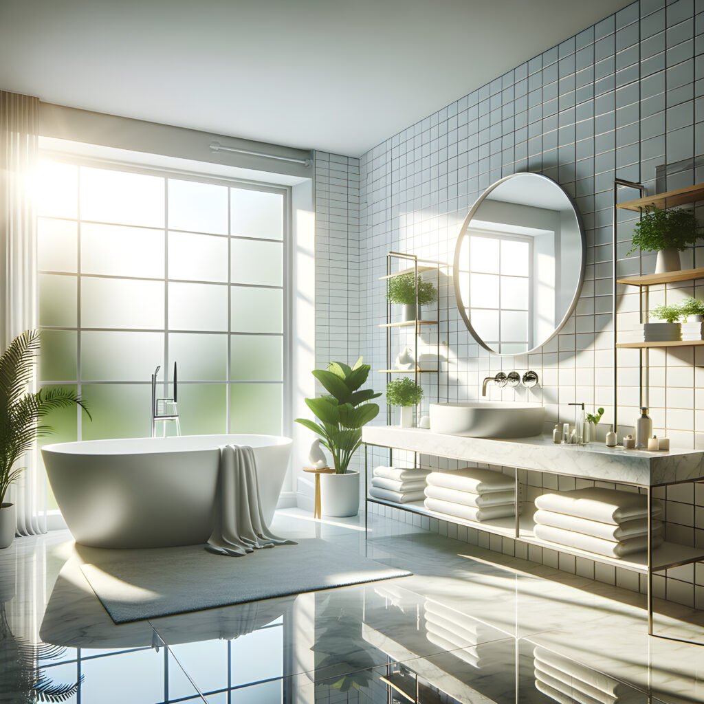 Natural Light Bathrooms from Tuspec Bathrooms 