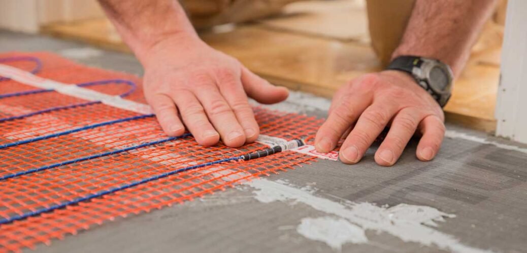 Underfloor Heating Installation by Tuspec Bathrooms