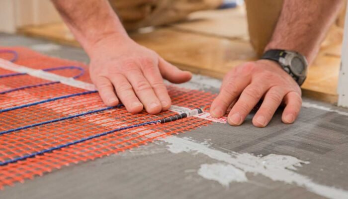 Underfloor Heating Installation by Tuspec Bathrooms